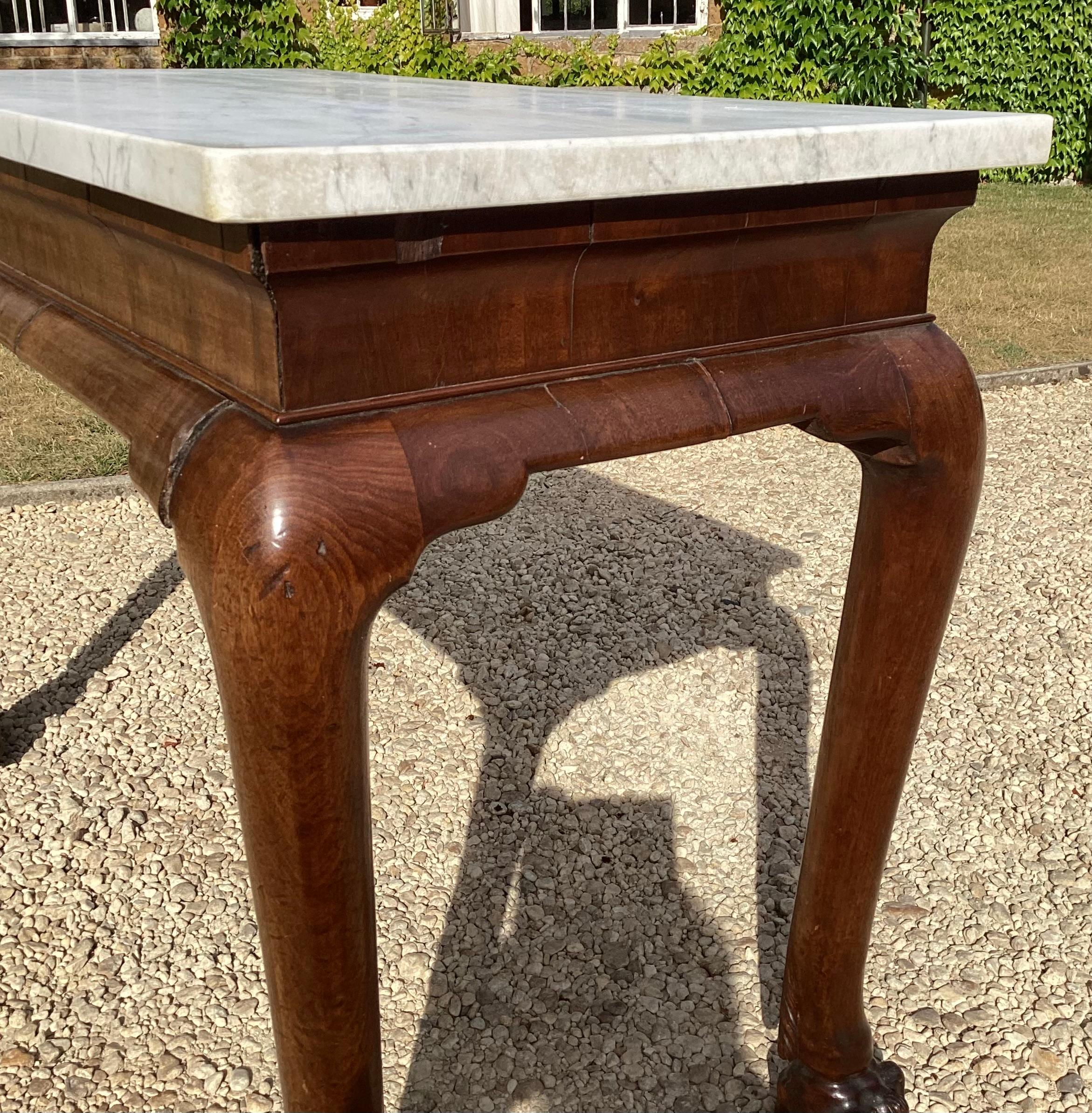 Impressive 18th Century Irish Console Table For Sale 11
