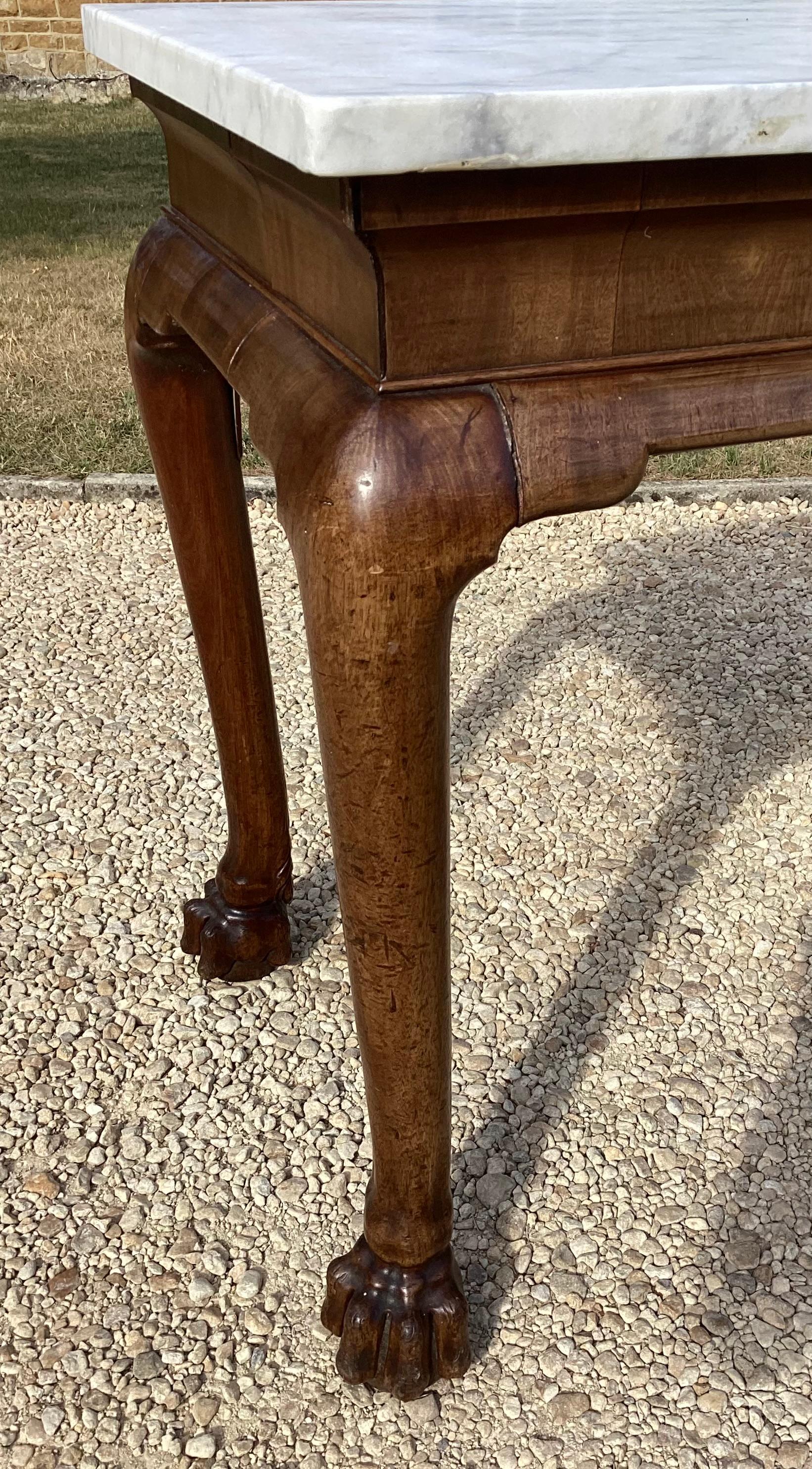 Impressive 18th Century Irish Console Table For Sale 2