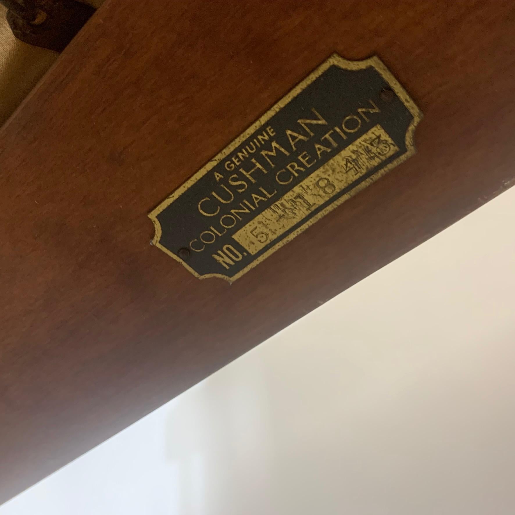 Impressive 1930s Cushman Maple Paddle Arm Sofa Designed by William DeVries 2