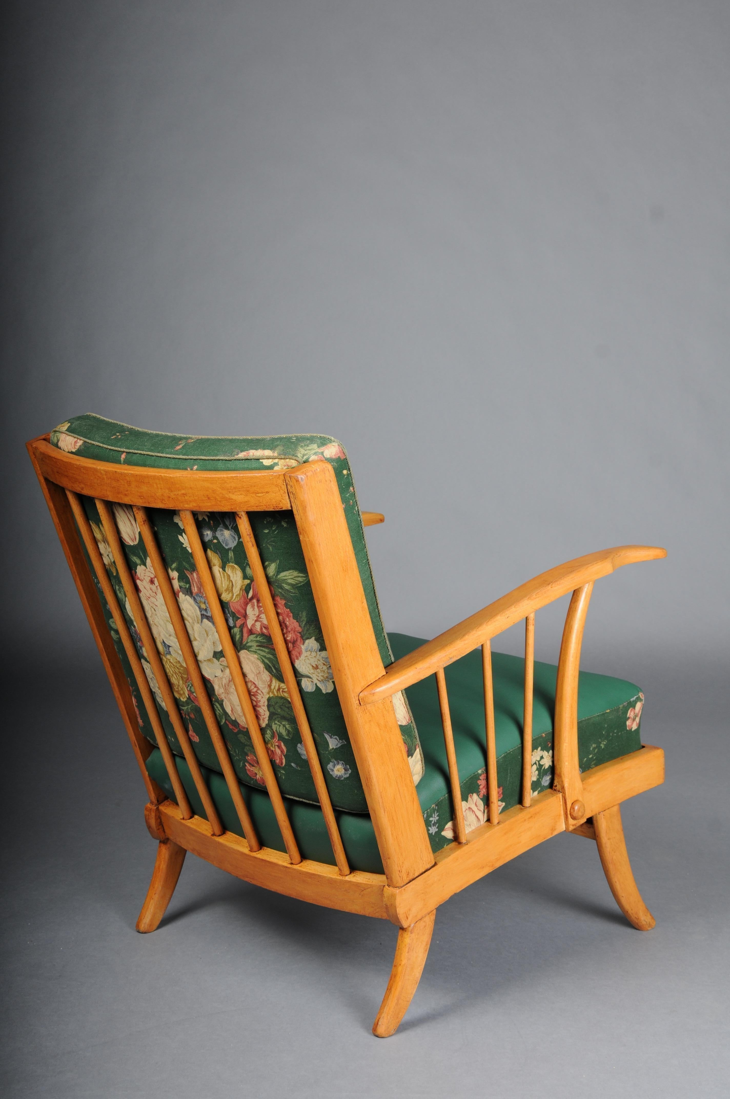 Impressive 1950s armchair/club chair/lounge chair Paolo Buffa, maple. For Sale 6