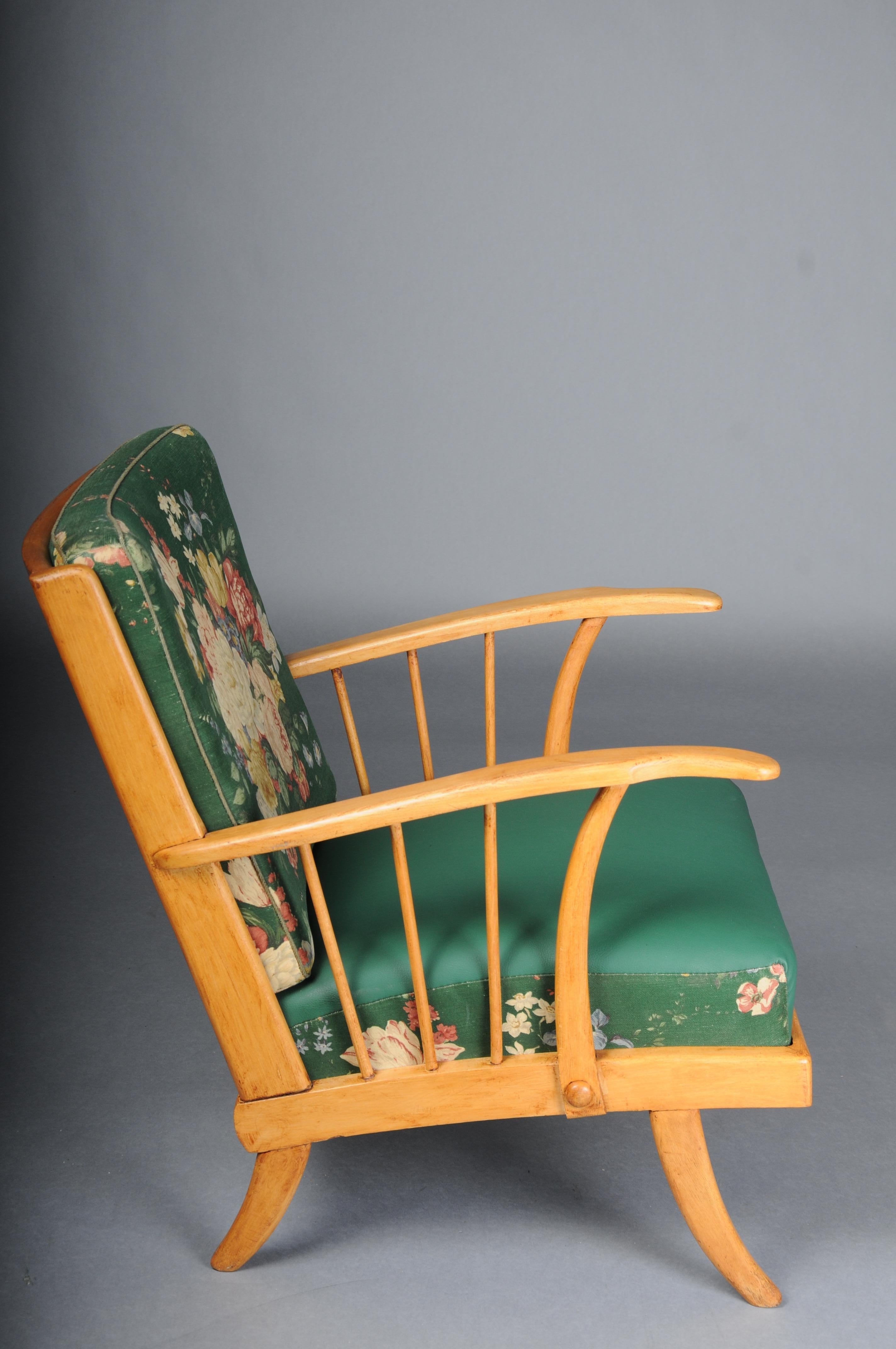 Impressive 1950s armchair/club chair/lounge chair Paolo Buffa, maple. For Sale 2