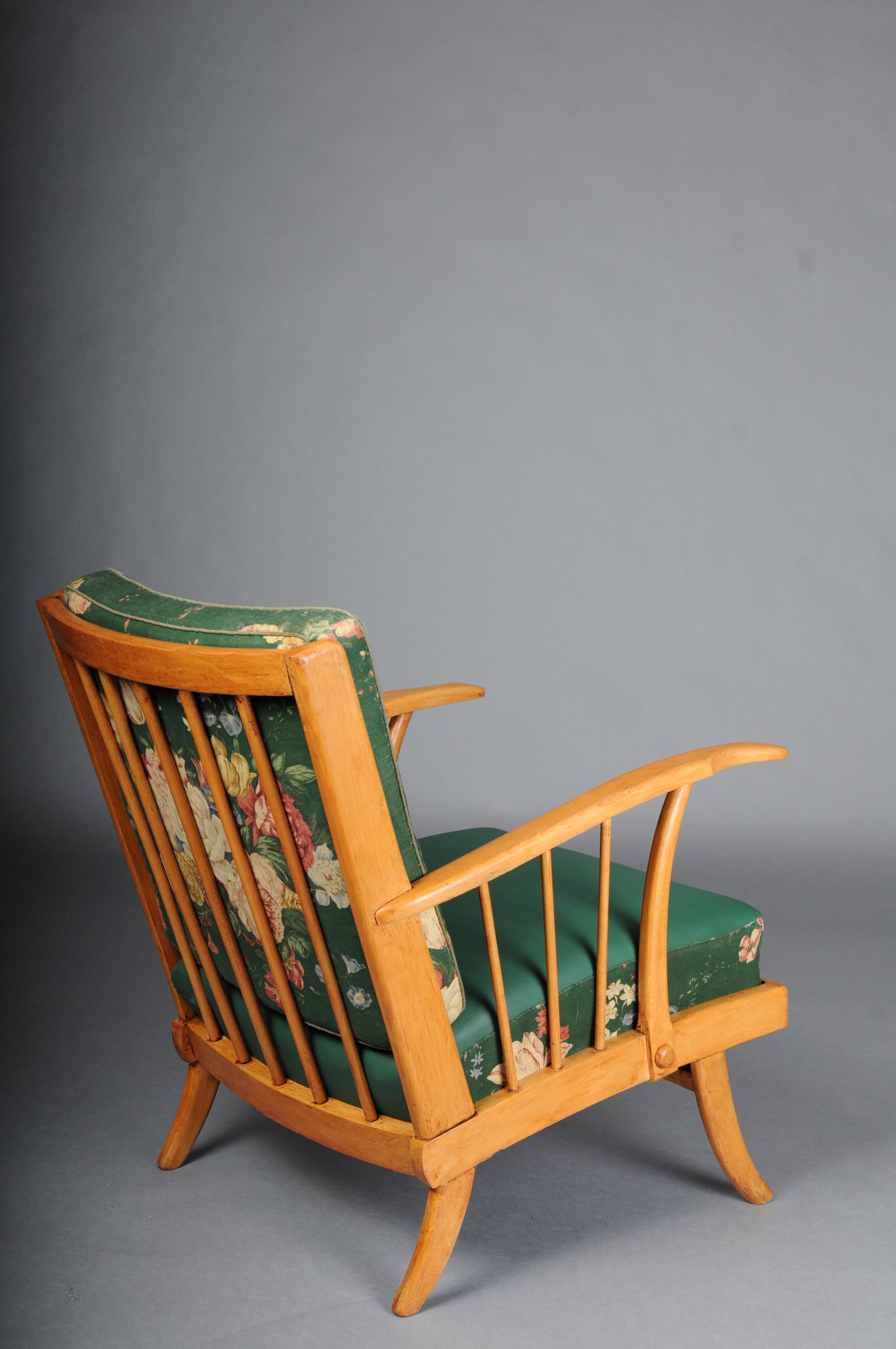Impressive 1950s armchair/club chair/lounge chair Paolo Buffa, maple. For Sale 3
