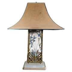 Used Impressive 1950s Jansen Lamp: Timeless Elegance in Crystal and Brass