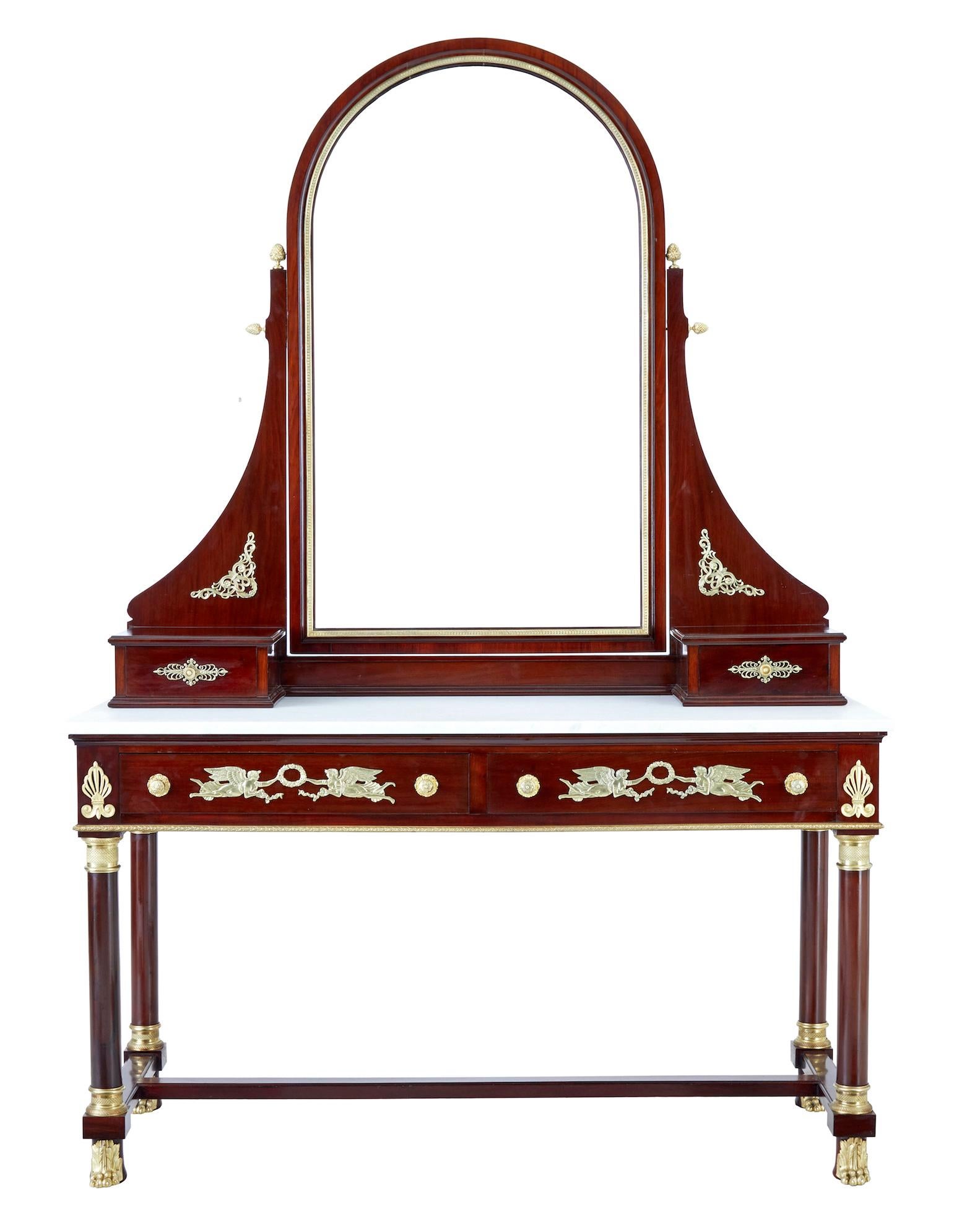 Beeindruckende französische Empire-Revival-Schlafzimmergarnitur aus dem 19. Jahrhundert mit 5 Pieces im Angebot 4
