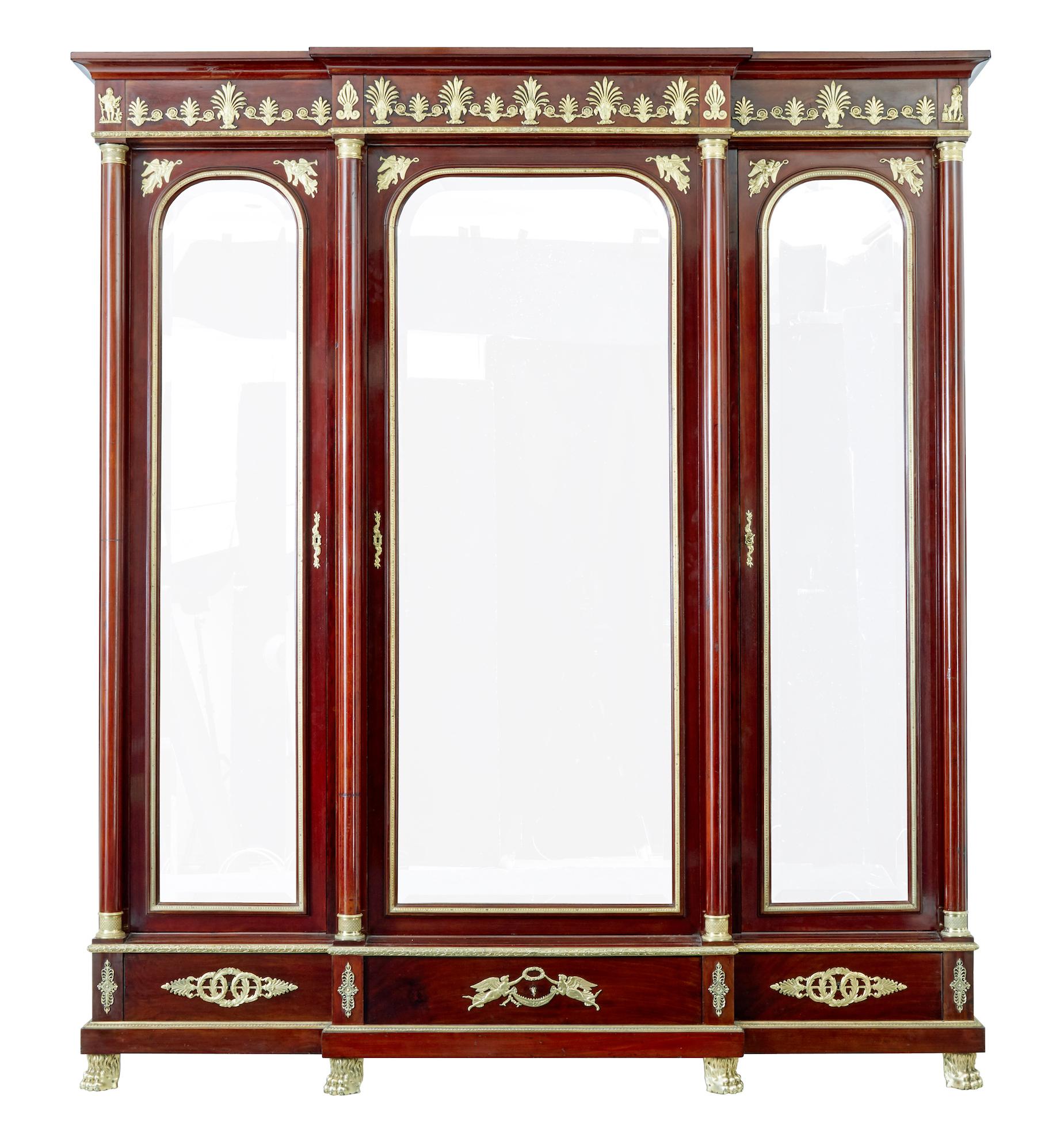 Beeindruckende französische Empire-Revival-Schlafzimmergarnitur aus dem 19. Jahrhundert mit 5 Pieces im Angebot 9