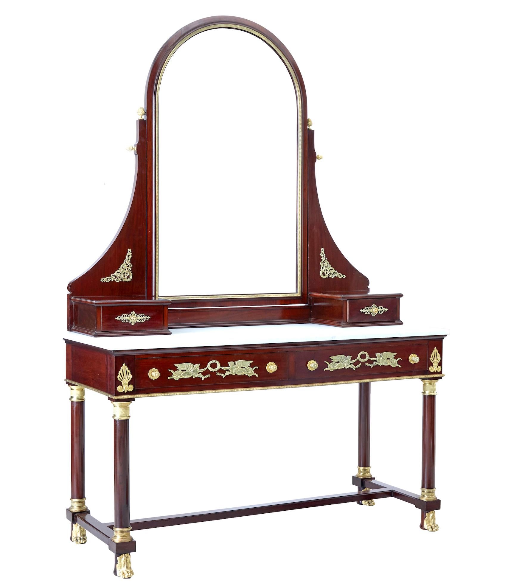 Beeindruckende französische Empire-Revival-Schlafzimmergarnitur aus dem 19. Jahrhundert mit 5 Pieces im Angebot 13