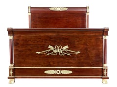 Impressive 19th century French empire revival 5 piece bedroom suite