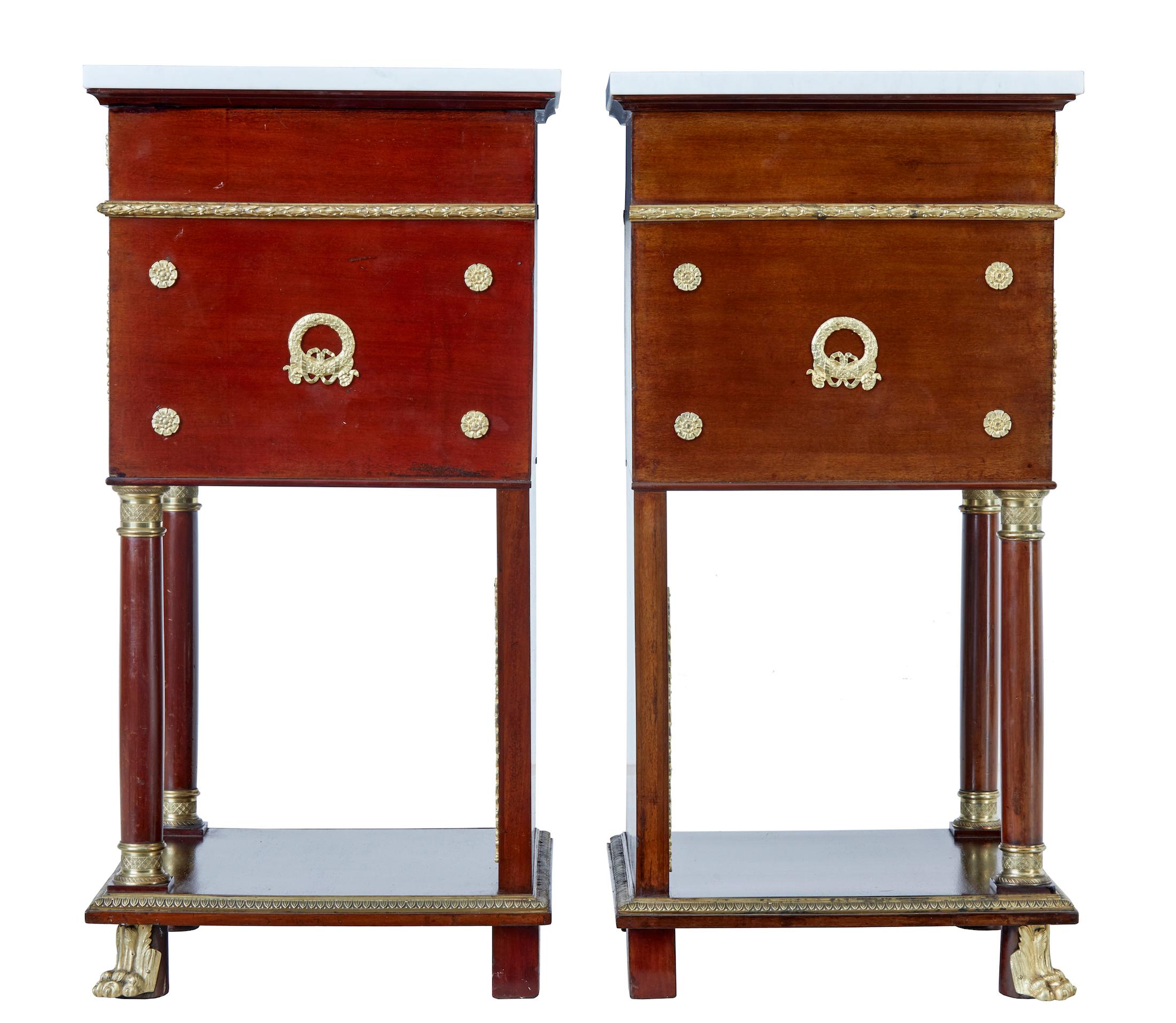 Beeindruckende französische Empire-Revival-Schlafzimmergarnitur aus dem 19. Jahrhundert mit 5 Pieces im Angebot 1