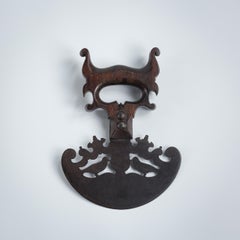 Impressive 19th Century Love Token Herb Cutter