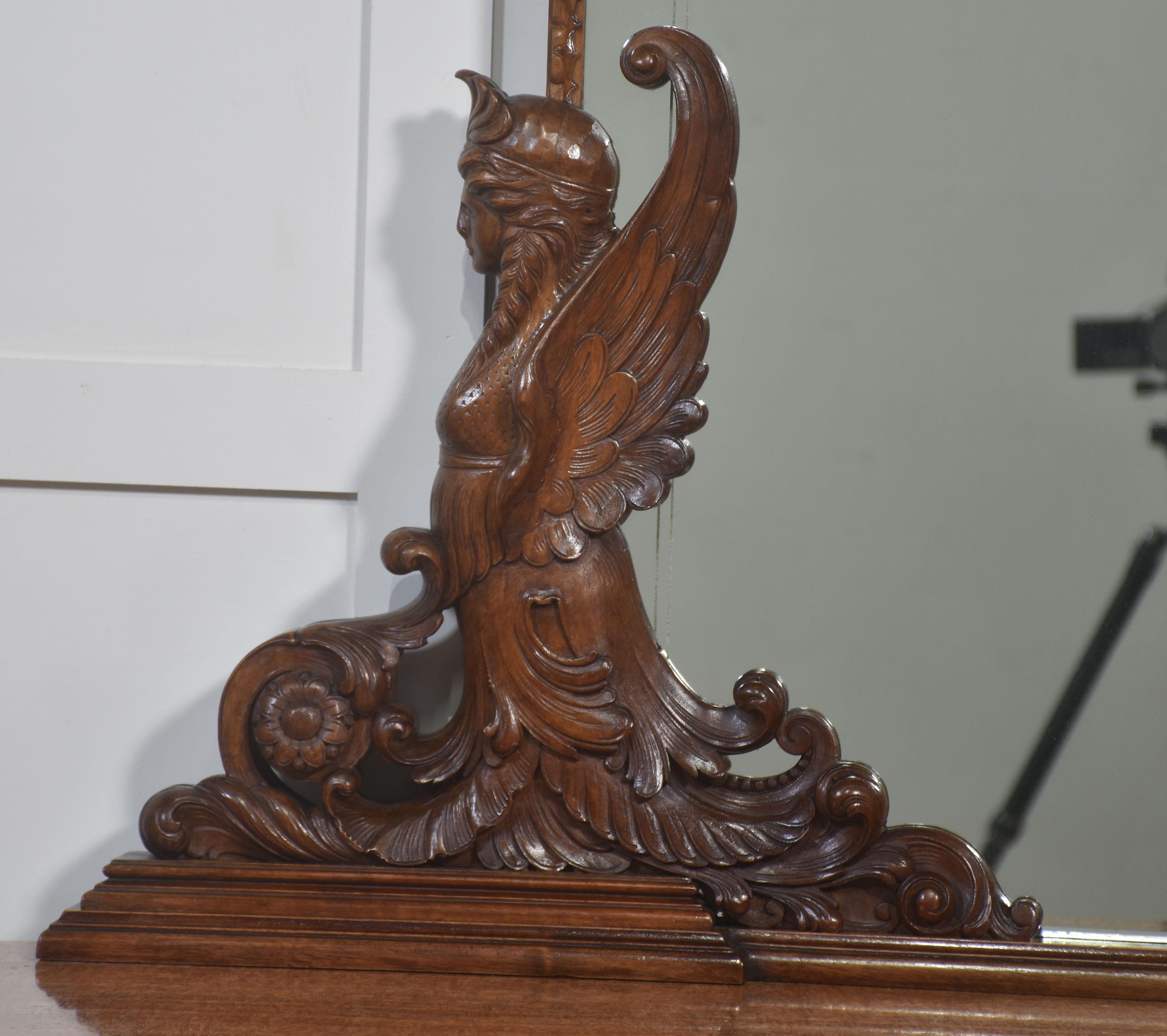 Impressive 19th-Century Mahogany Dressing Chest In Good Condition For Sale In Cheshire, GB