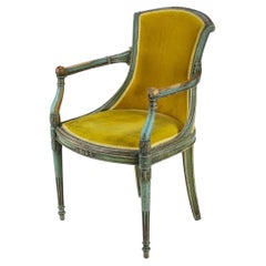 Impressive 19th Century Salon Armchair Used Impressive 19th Century Salon Armchair