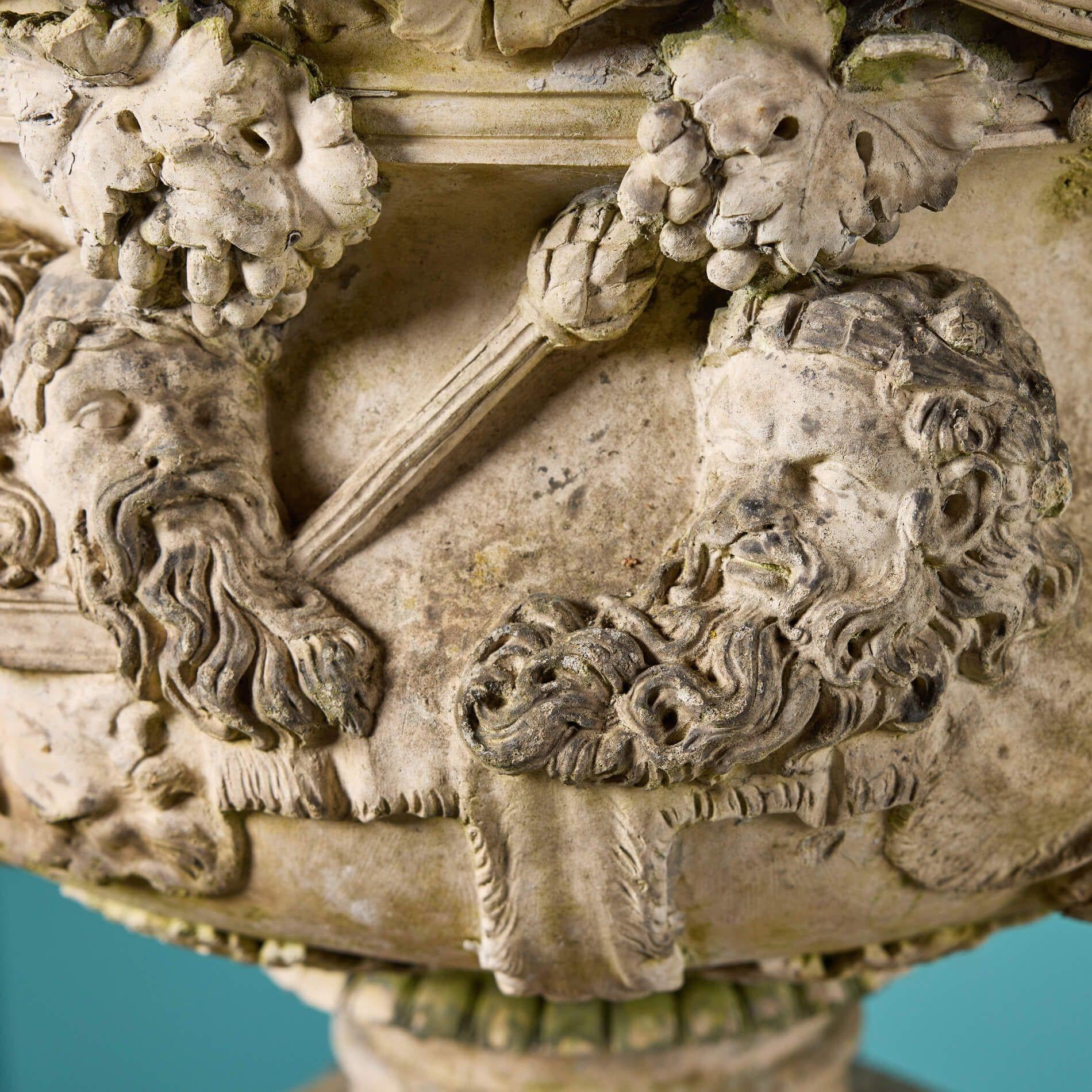 English Impressive 19th Century Warwick Vase For Sale
