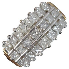 Impressive 2.75 Carat Diamond 14ct Gold Cluster Engagement Ring