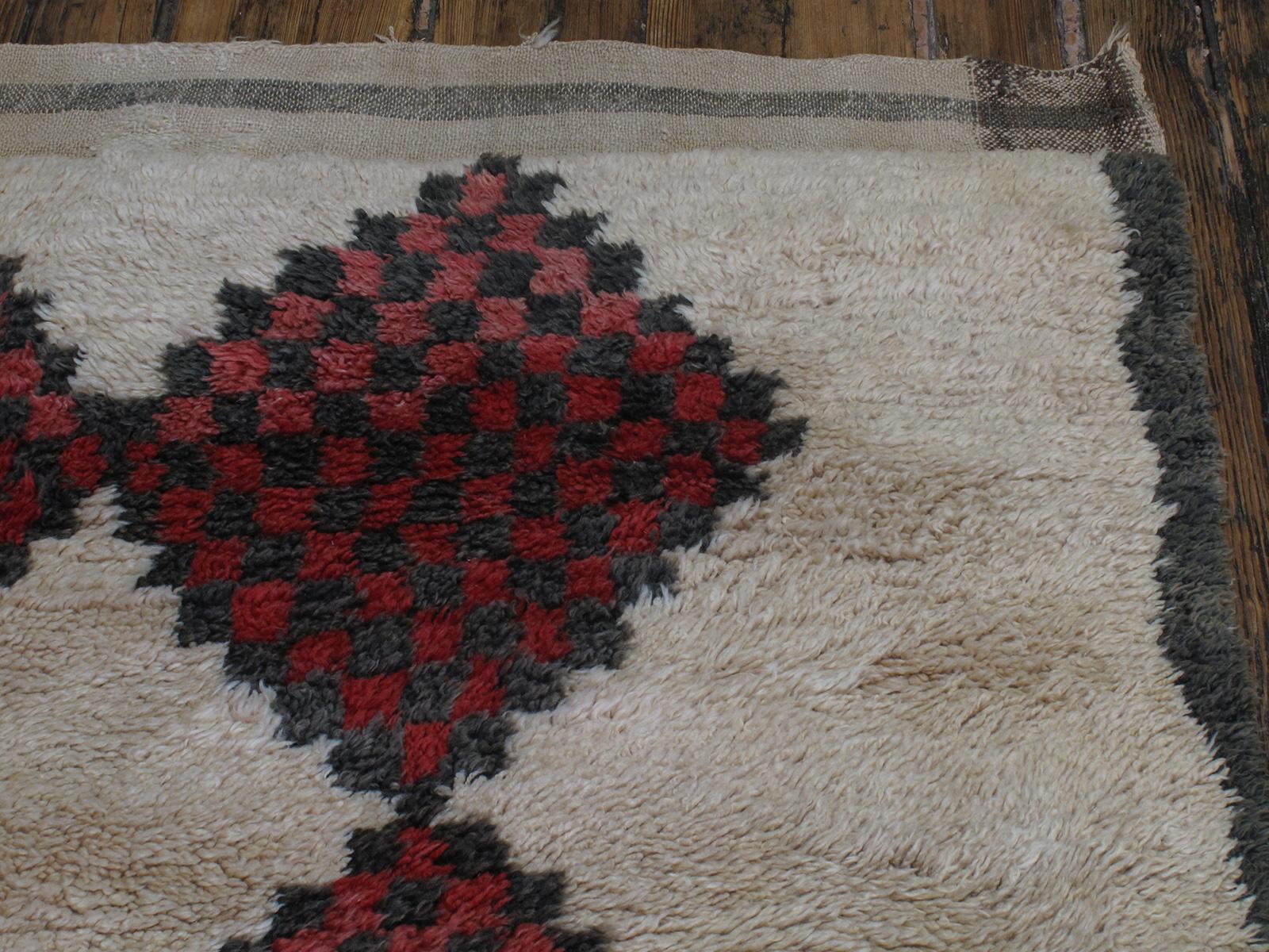Wool Impressive Ait Bou Ichaouen Carpet 'DK-113-43'