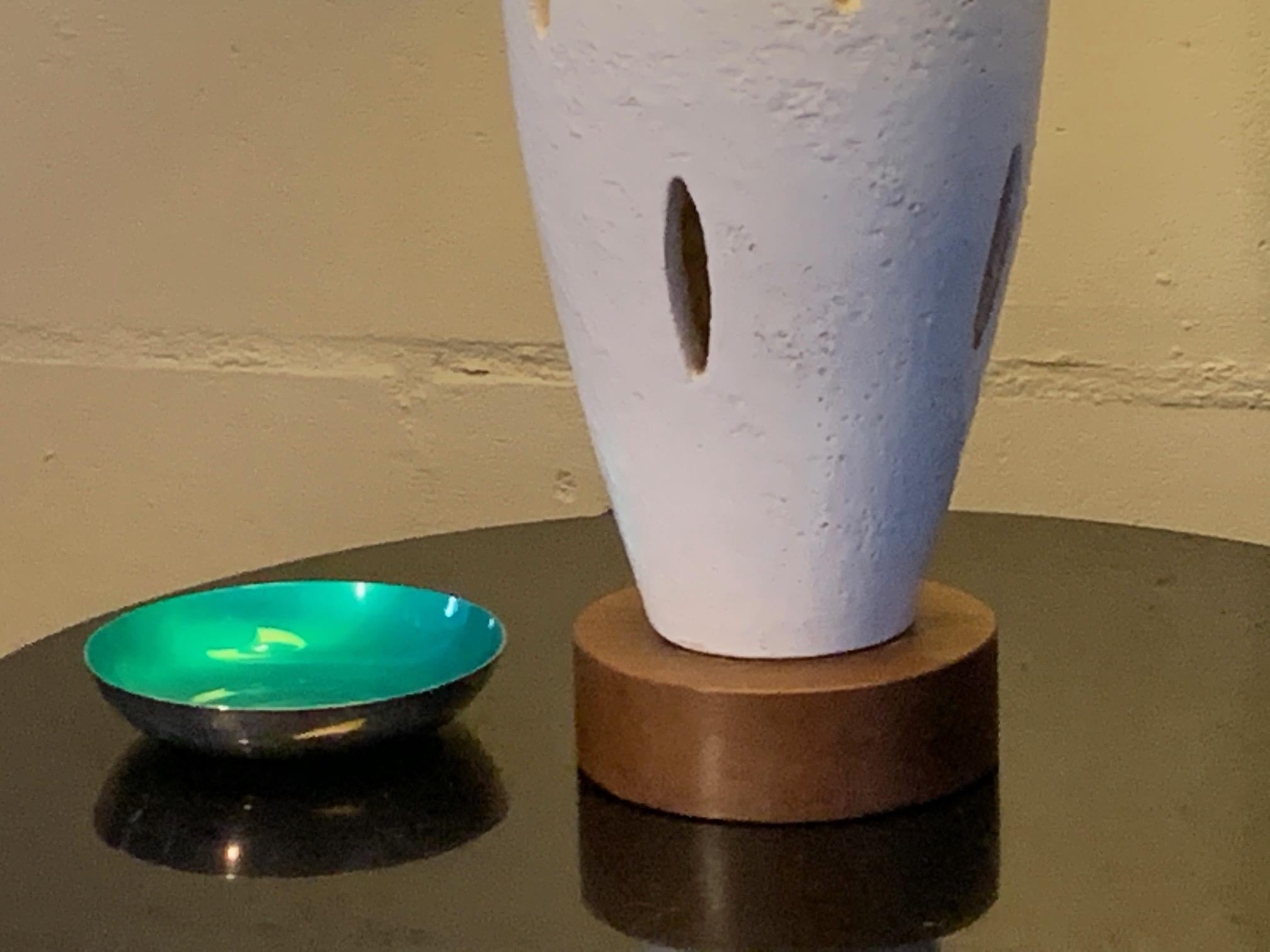 Impressive Aldo Londi for Bitossi Ceramic Lamp For Sale 1