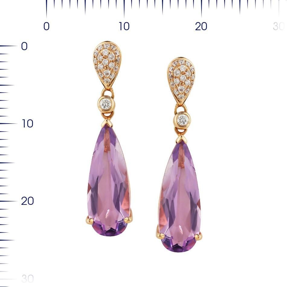 Yellow Gold 14K Earrings (Matching Ring Available)
Weight 3.48 gram
Diamond 2-Кр57-0,03-4/6A
Diamond 38-Round 57-0,11-4/6A
Amerthys 2-4,08 2/1A

With a heritage of ancient fine Swiss jewelry traditions, NATKINA is a Geneva based jewellery brand,