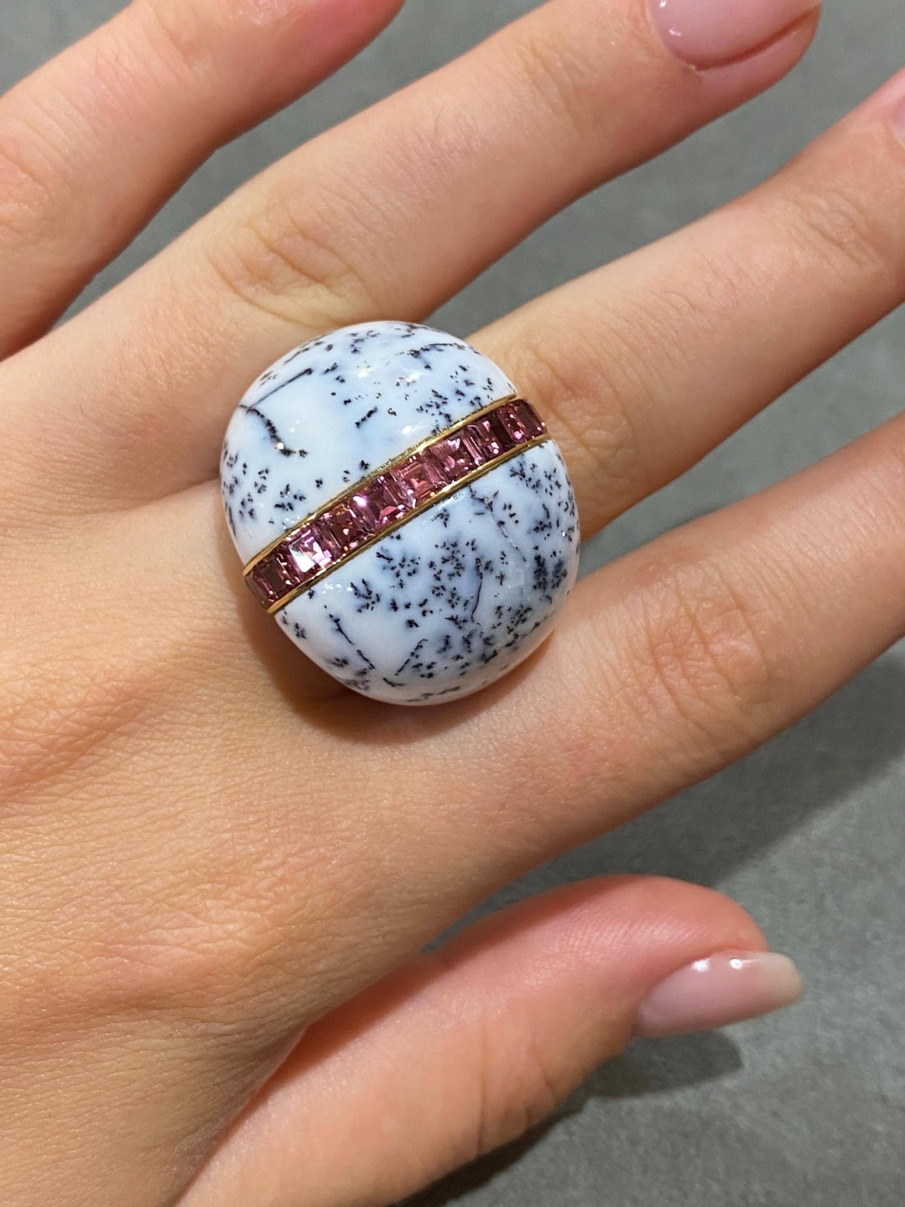 Améthyste impressionnante  Or jaune 18K pour elle Pour femmes en vente