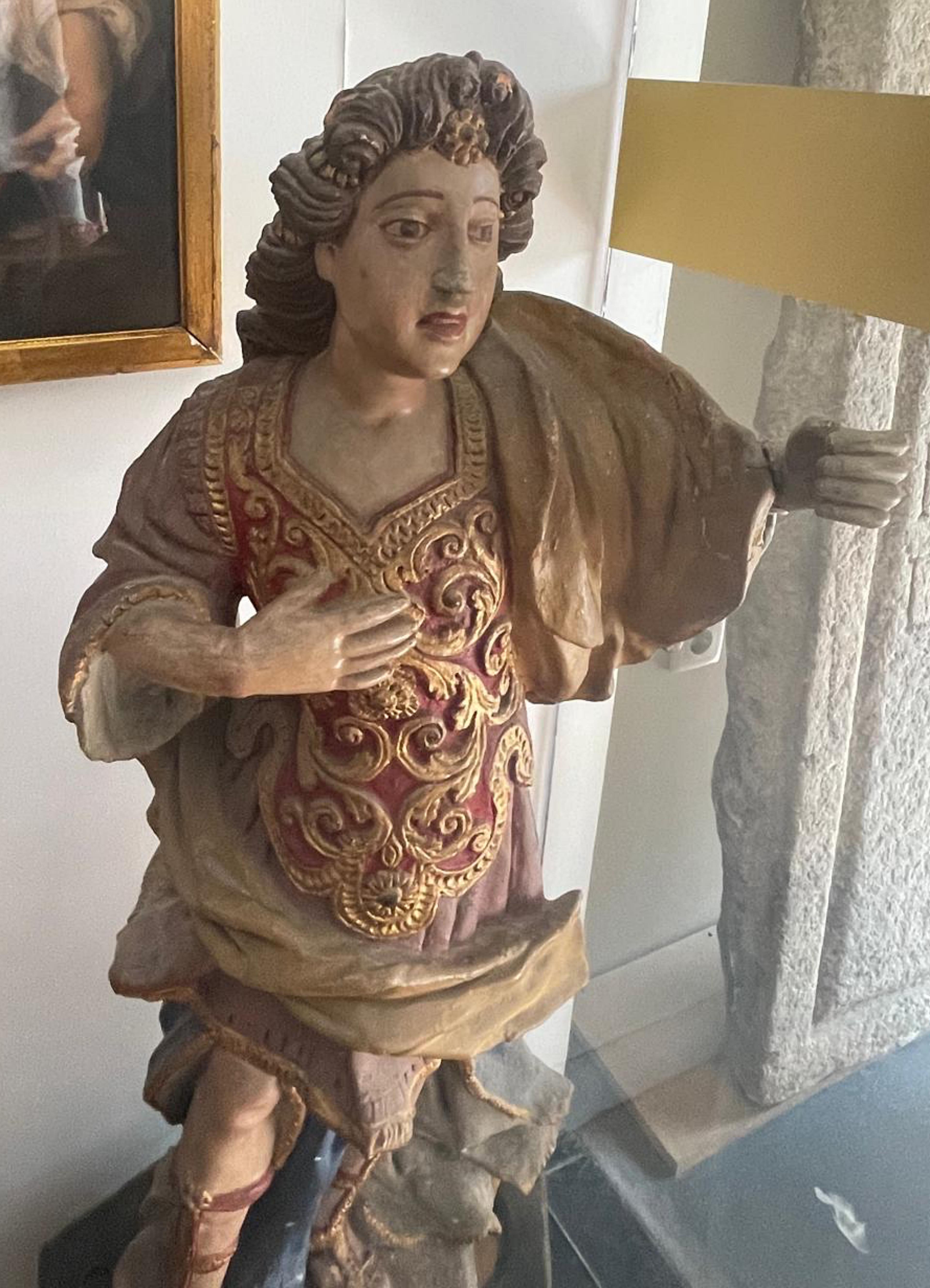 Impressionante coppia di Serafini portoghesi della fine del XVII secolo in vendita 4