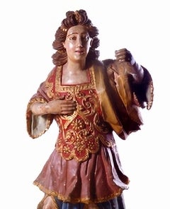 Impresionante pareja de Serafines portugueses de finales del siglo XVII