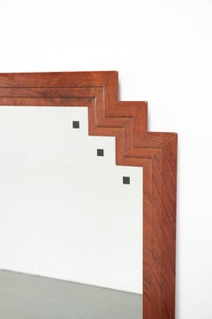 Impressive and large Art Deco design mirror