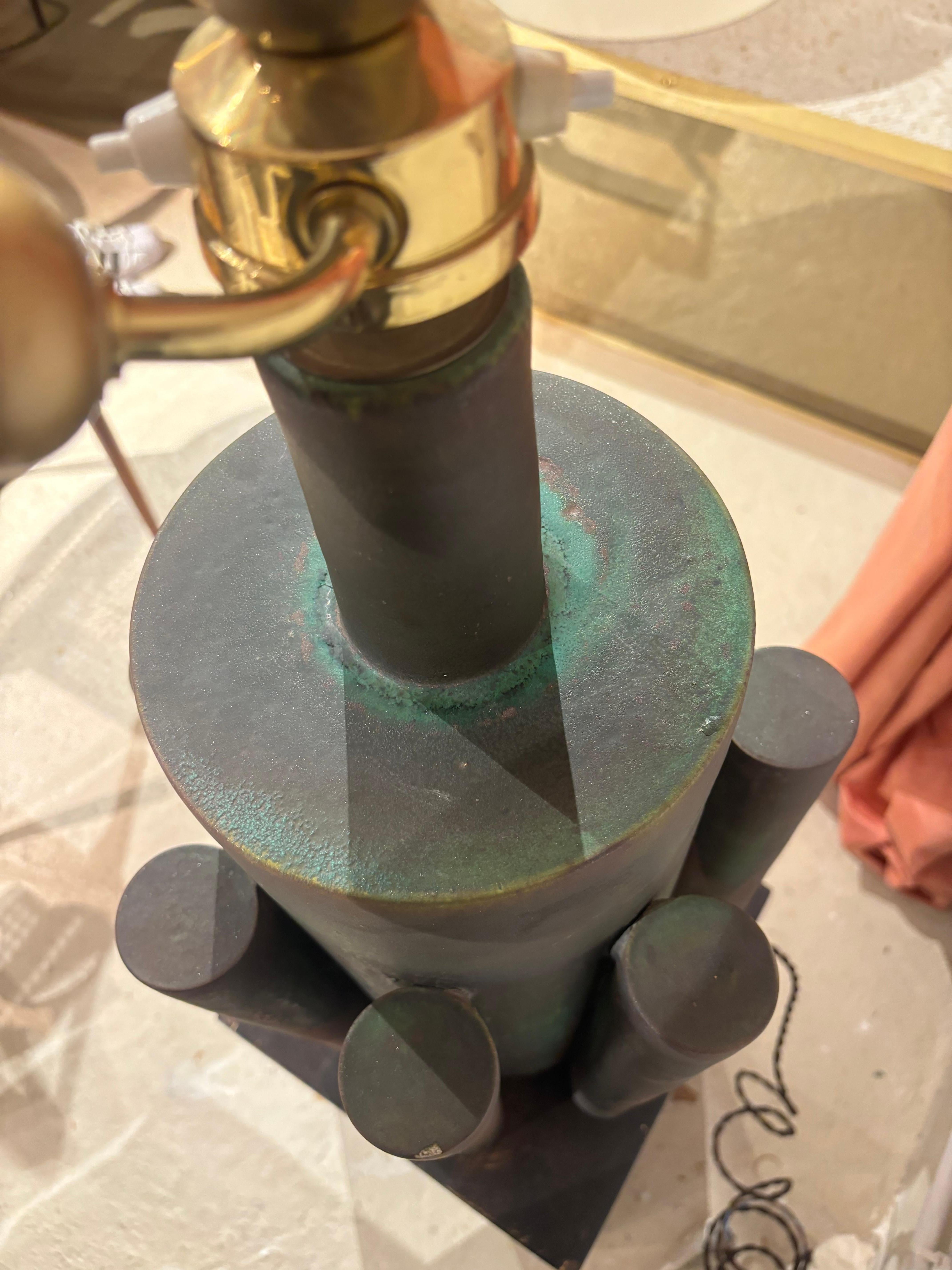 Impresionante y deslumbrante lámpara Suzanne Ramié para Madoura en venta 13