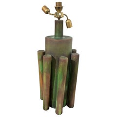 Impressive and stunning Suzanne Ramié lamp for Madoura