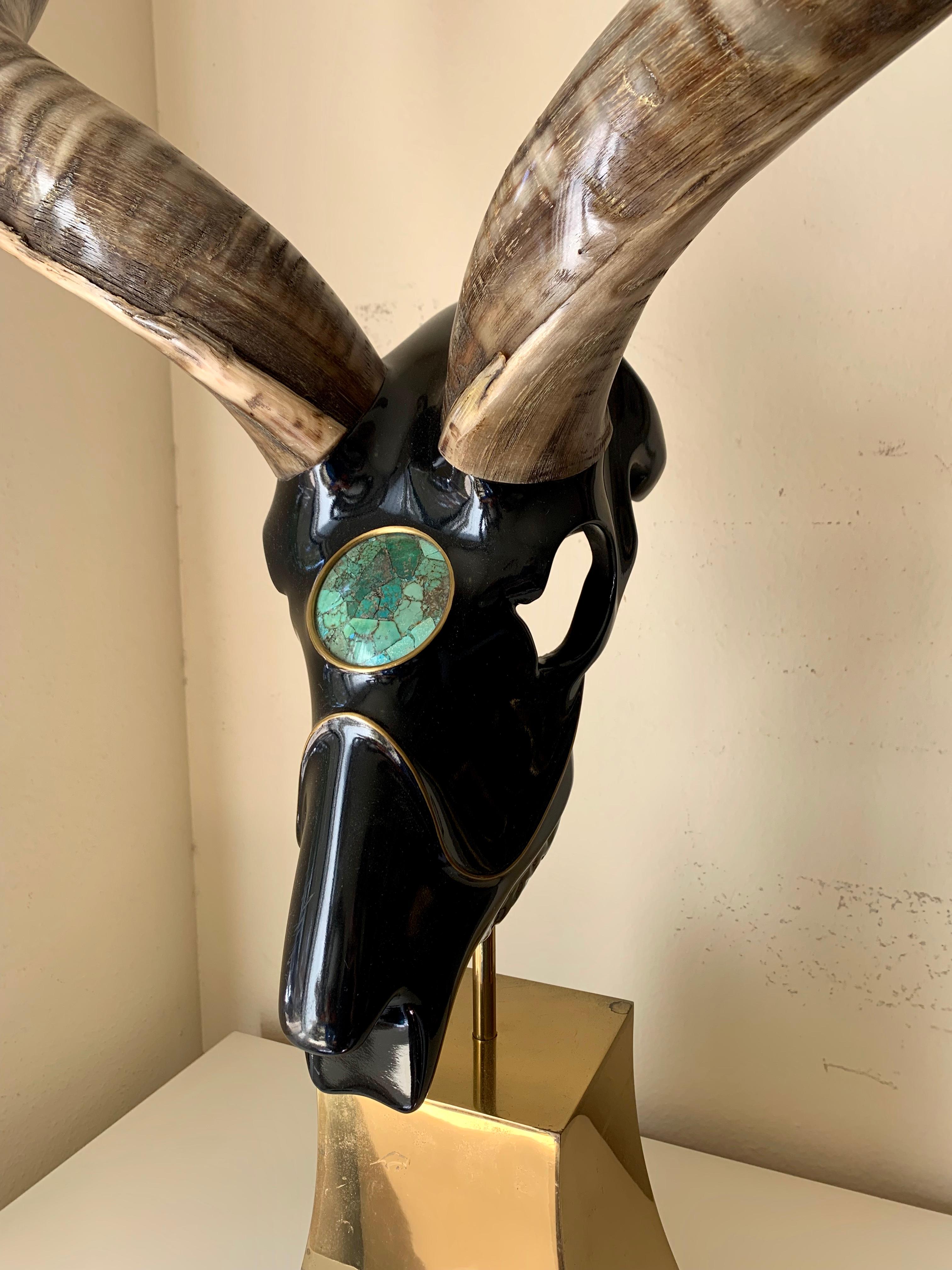 Jonson Marcius Kudu Skull Sculpture  4