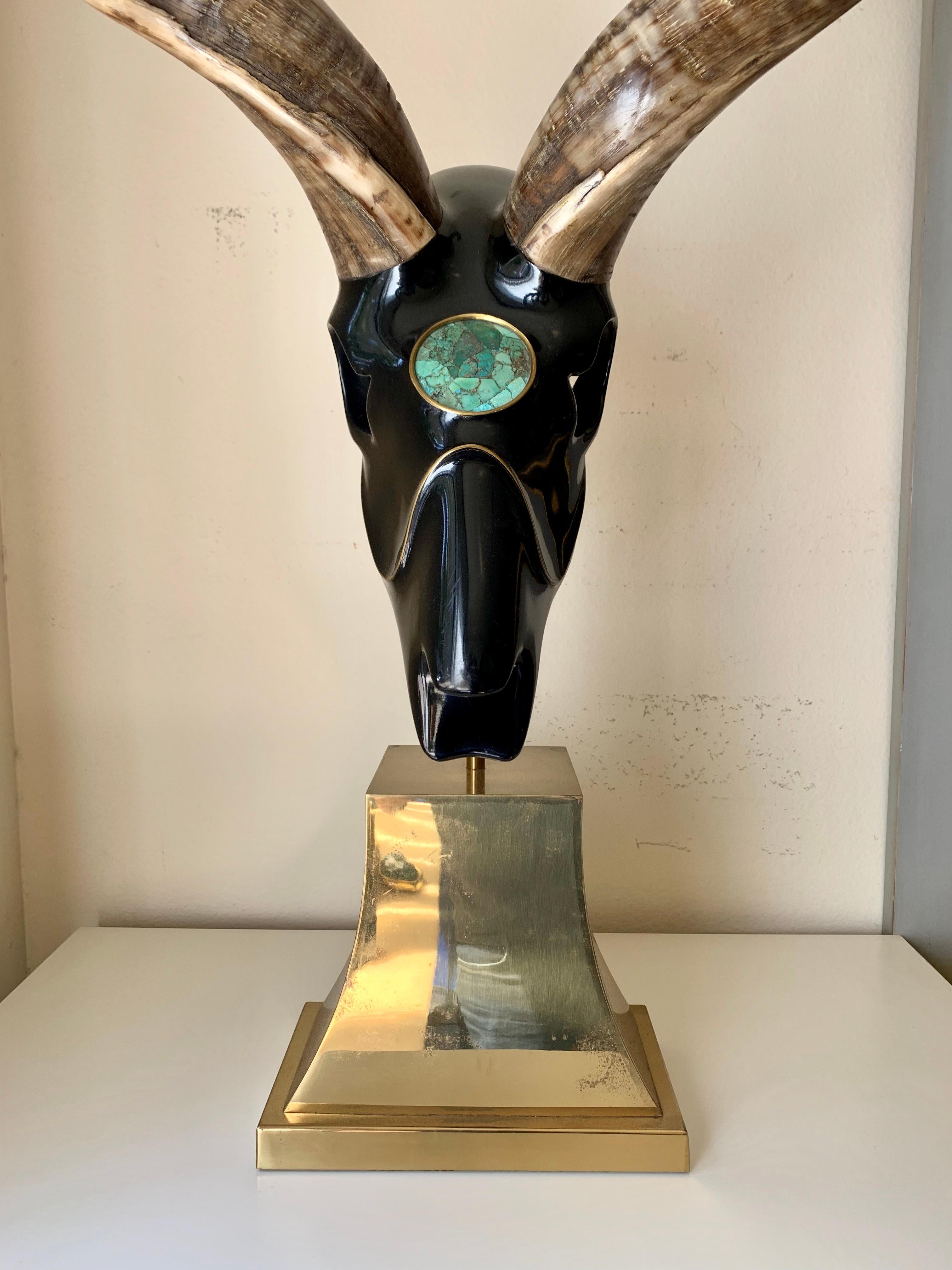Jonson Marcius Kudu Skull Sculpture  5