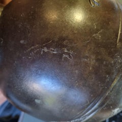 Impressive Antique 19th Century Japanese Bronze Carp Vase Meiji Period