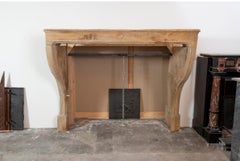 Impressive Antique French Louis XV Fireplace Mantel