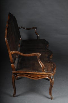 Impressive Antique Oak Bench, Sofa circa 1760 Baroque