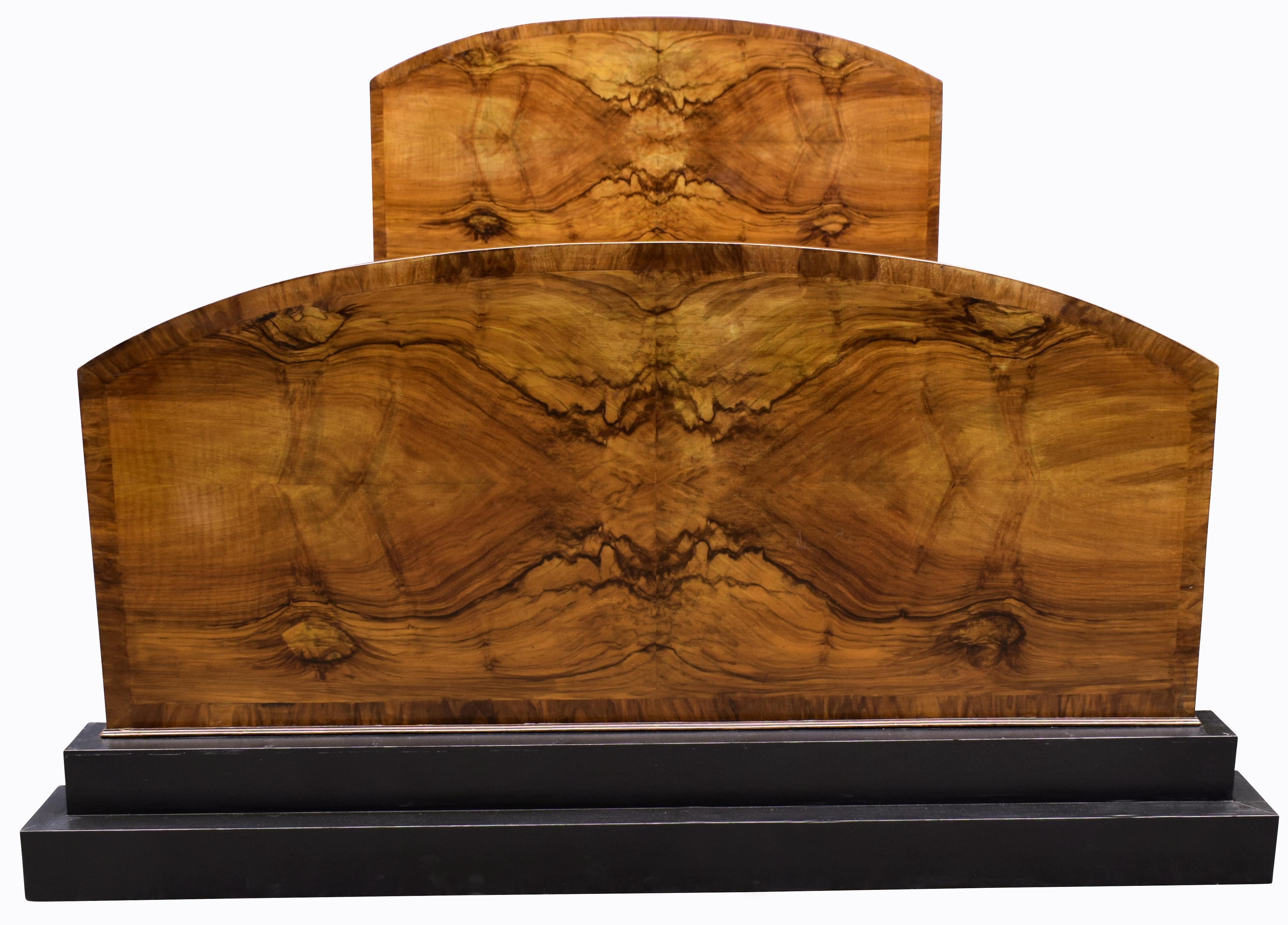 This is a wonderful opportunity to treat your bedroom to this statement piece Art Deco double bed. These style of beds that scream the Art Deco style are very few and far between and anyone who loves this era or collects from it will know this too.