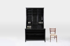 Impressive Art Nouveau Farmacist Cabinet in oak, France ca. 1910