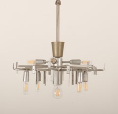 Impresionante araña austriaca Kalmar "Fuente" de cristal de hielo