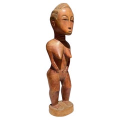 Impressionante statua Baule Costa d'Avorio di tipo Blolo Bla - Faso - Inizio XX secolo