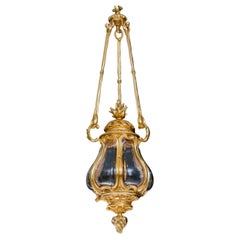 Impressive Belle Époque Lantern in the Louis XV Manner