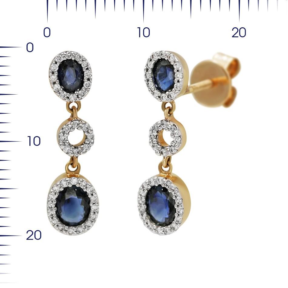 Earrings White Gold 14 K (Matching Ring Available)

Diamond 72-RND-0,24-G/VS1A
Sapphire 4-1,48ct

Weight 3.05 grams

With a heritage of ancient fine Swiss jewelry traditions, NATKINA is a Geneva based jewellery brand, which creates modern jewellery