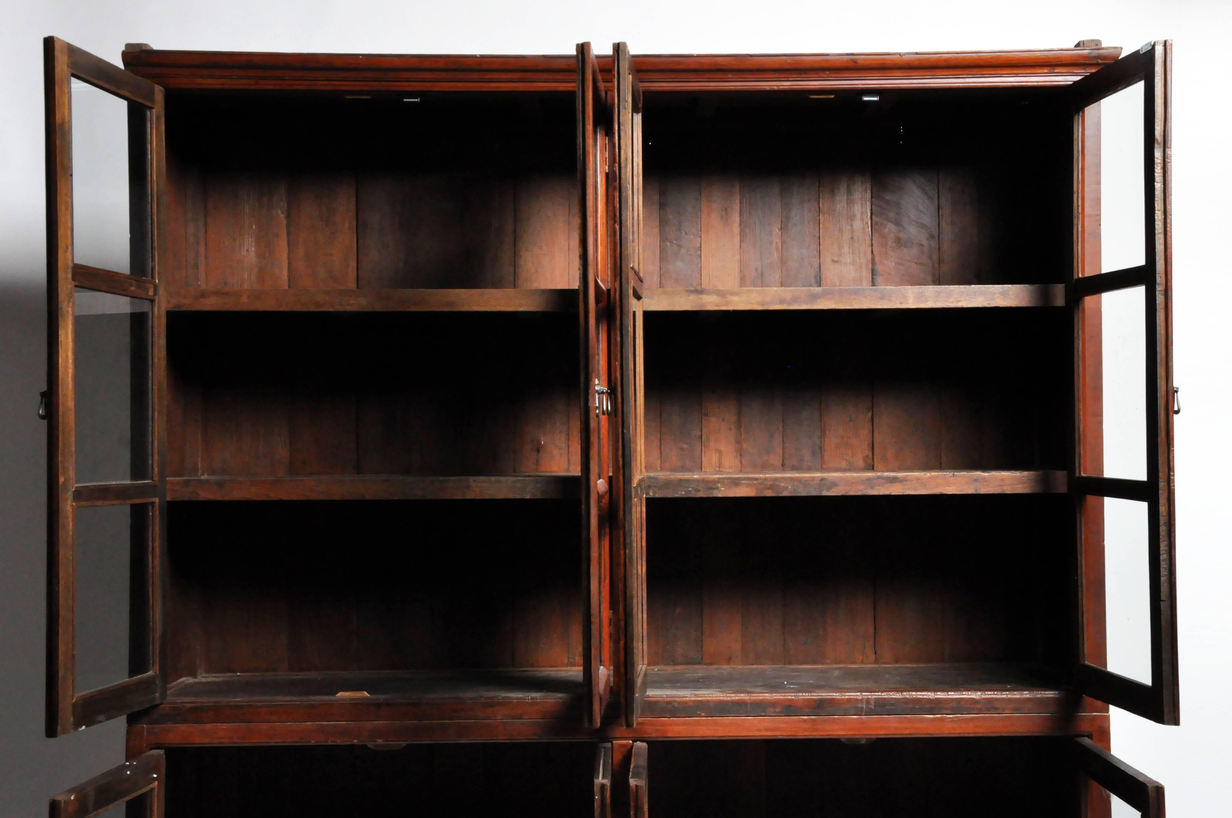 Impressive British Colonial Bookcase 4