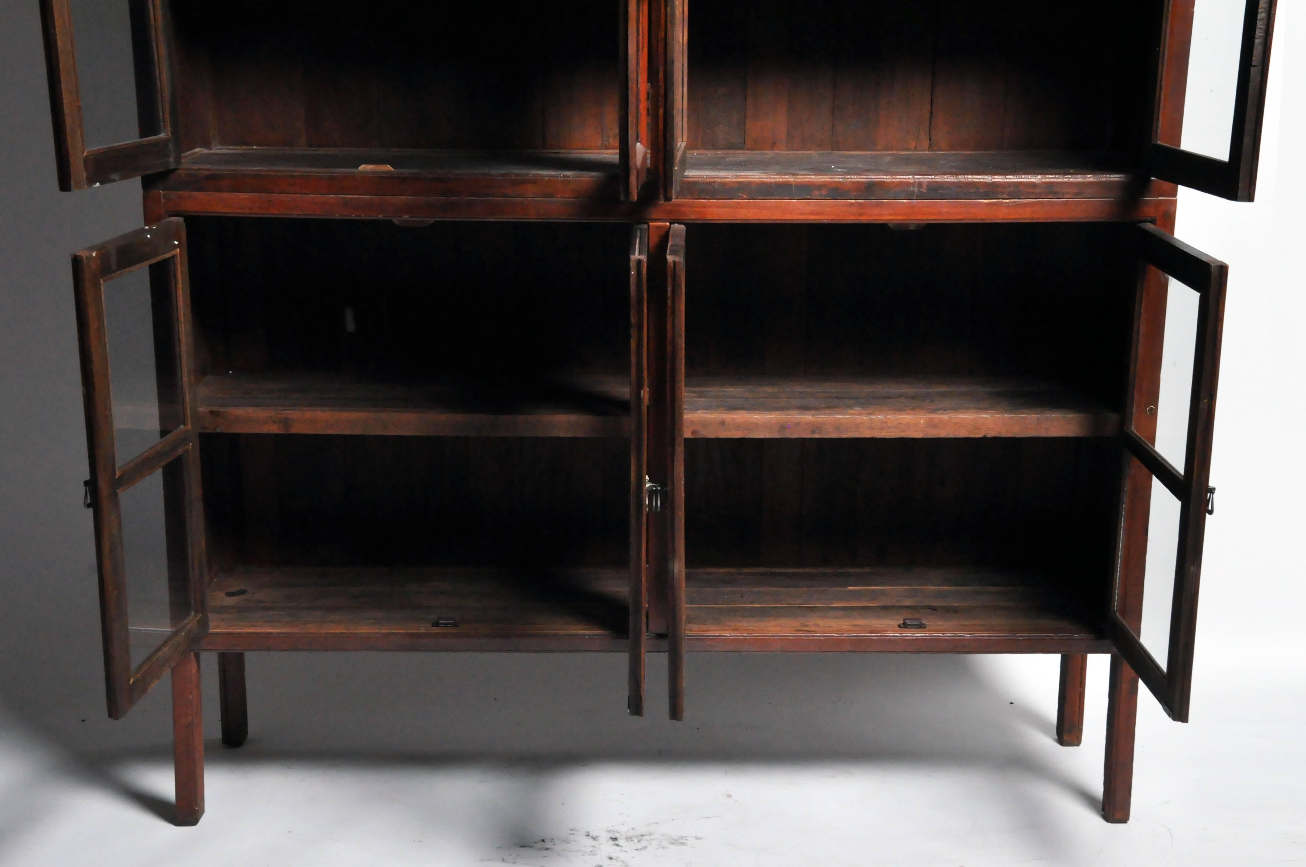 Impressive British Colonial Bookcase 5