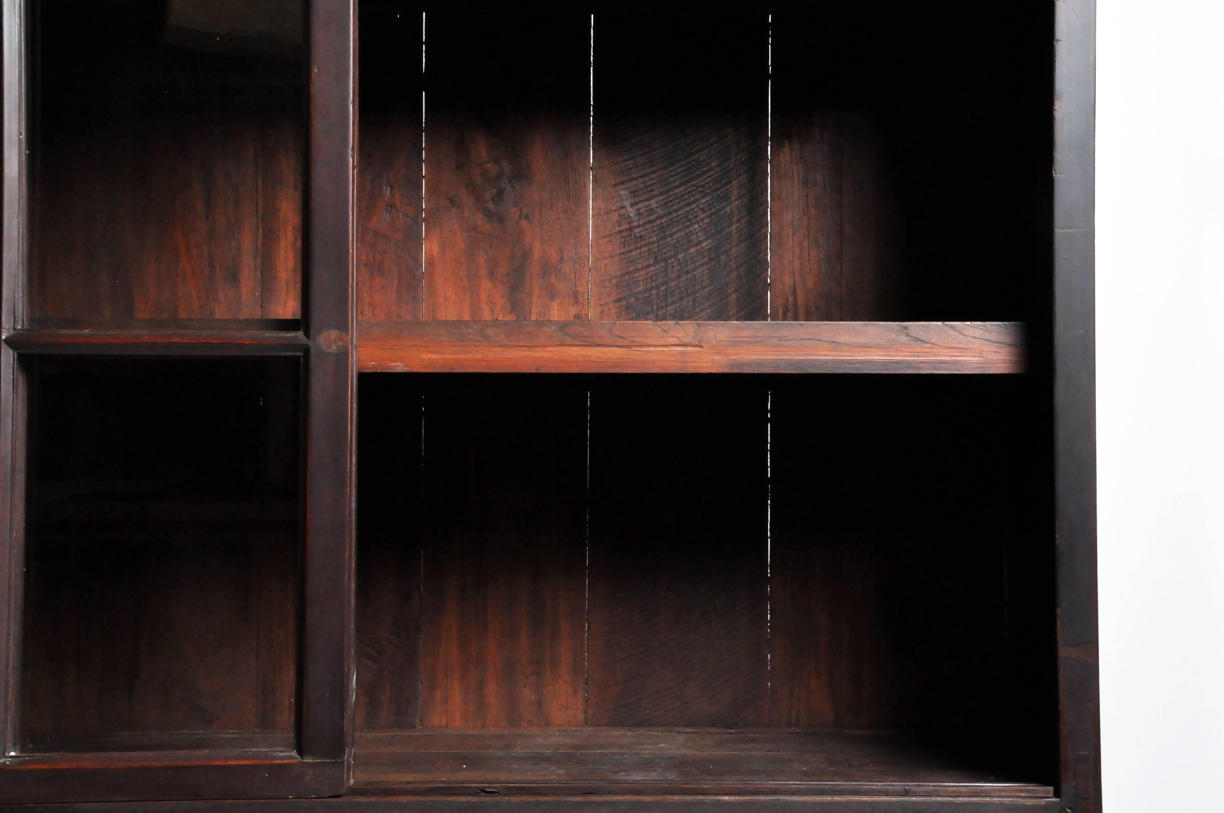 Impressive British Colonial Bookcase 6