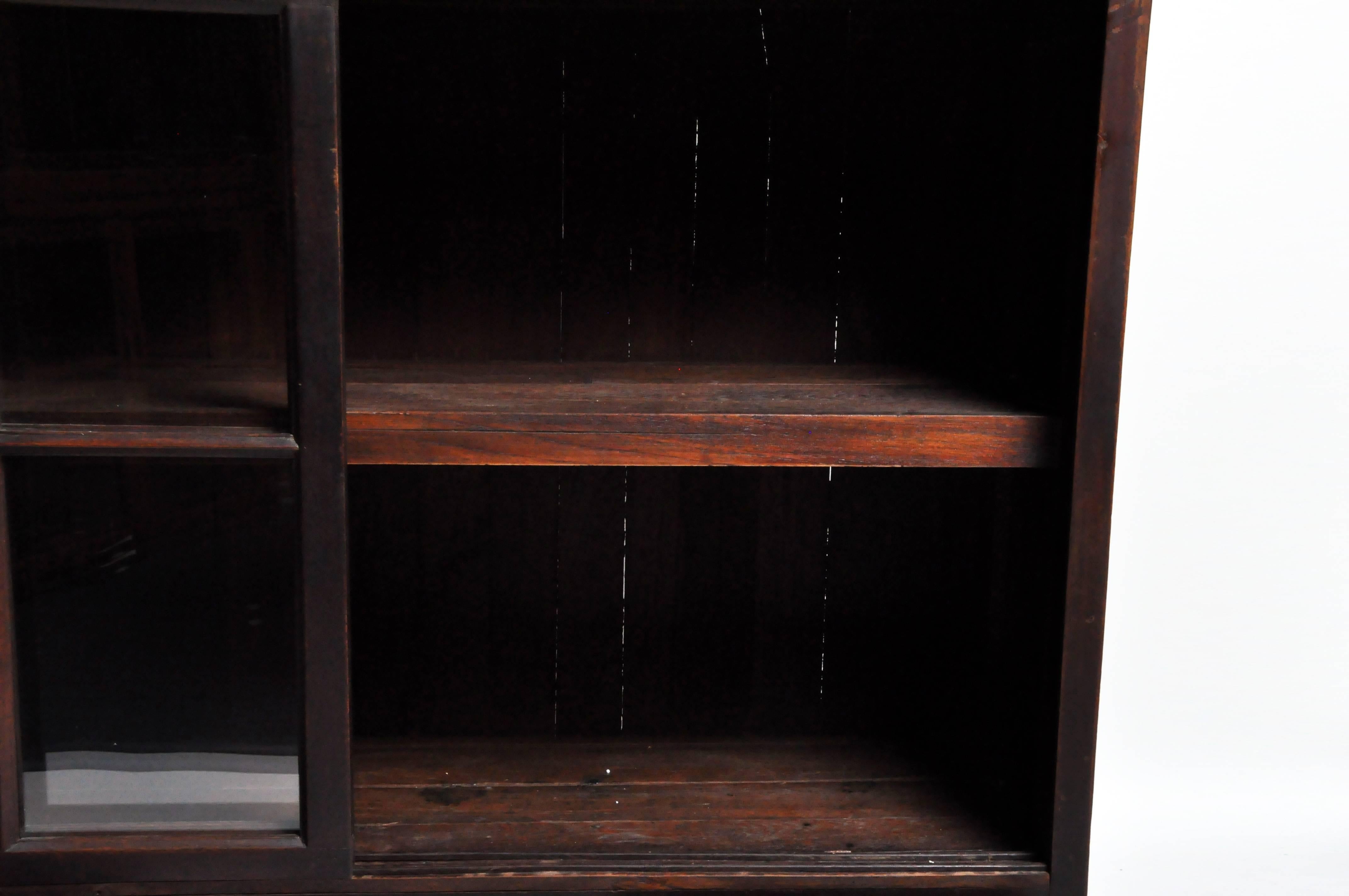 Impressive British Colonial Bookcase 8