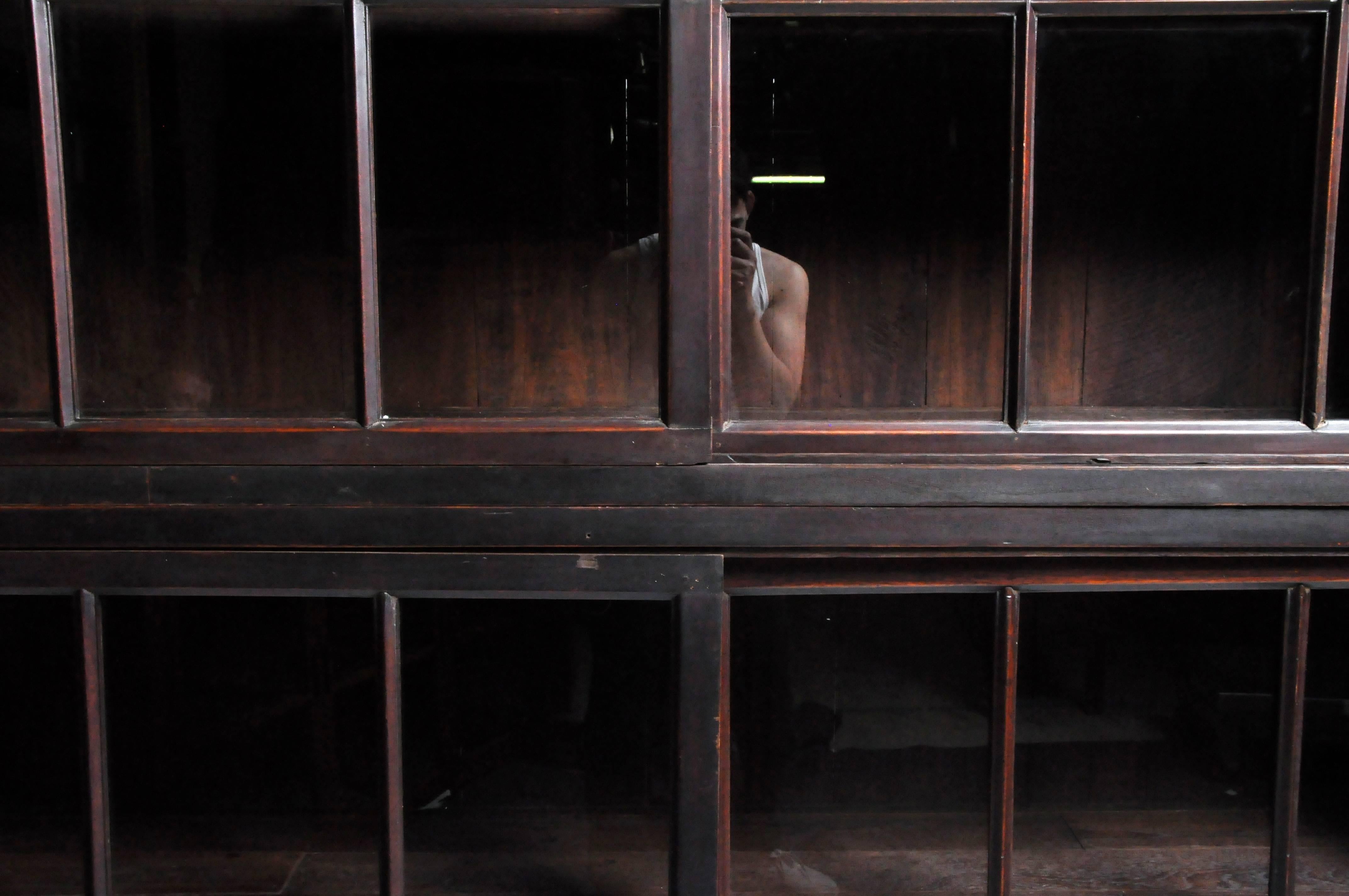 Impressive British Colonial Bookcase 3