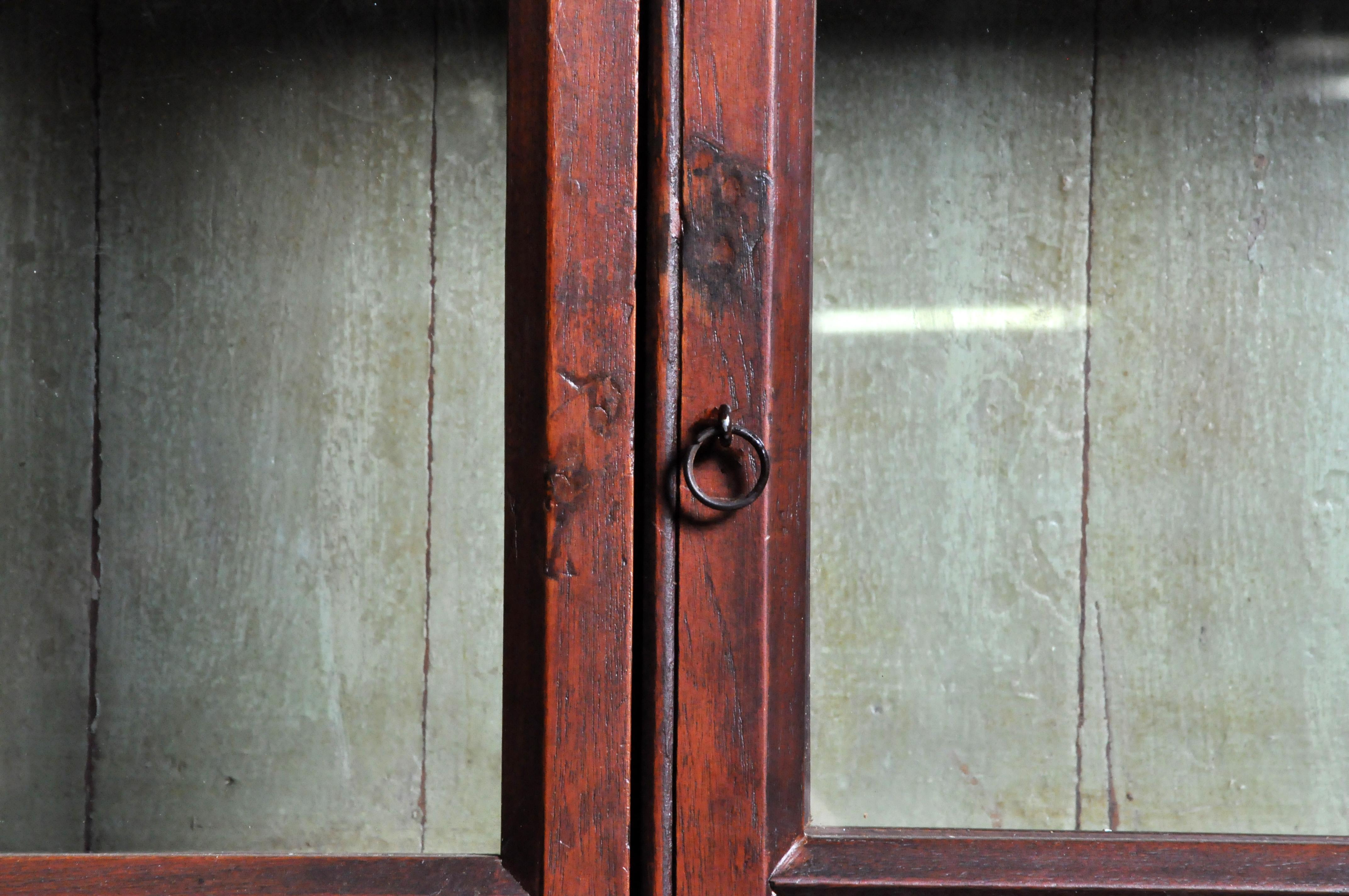 Impressive British Colonial Teak Wood Bookcase 6