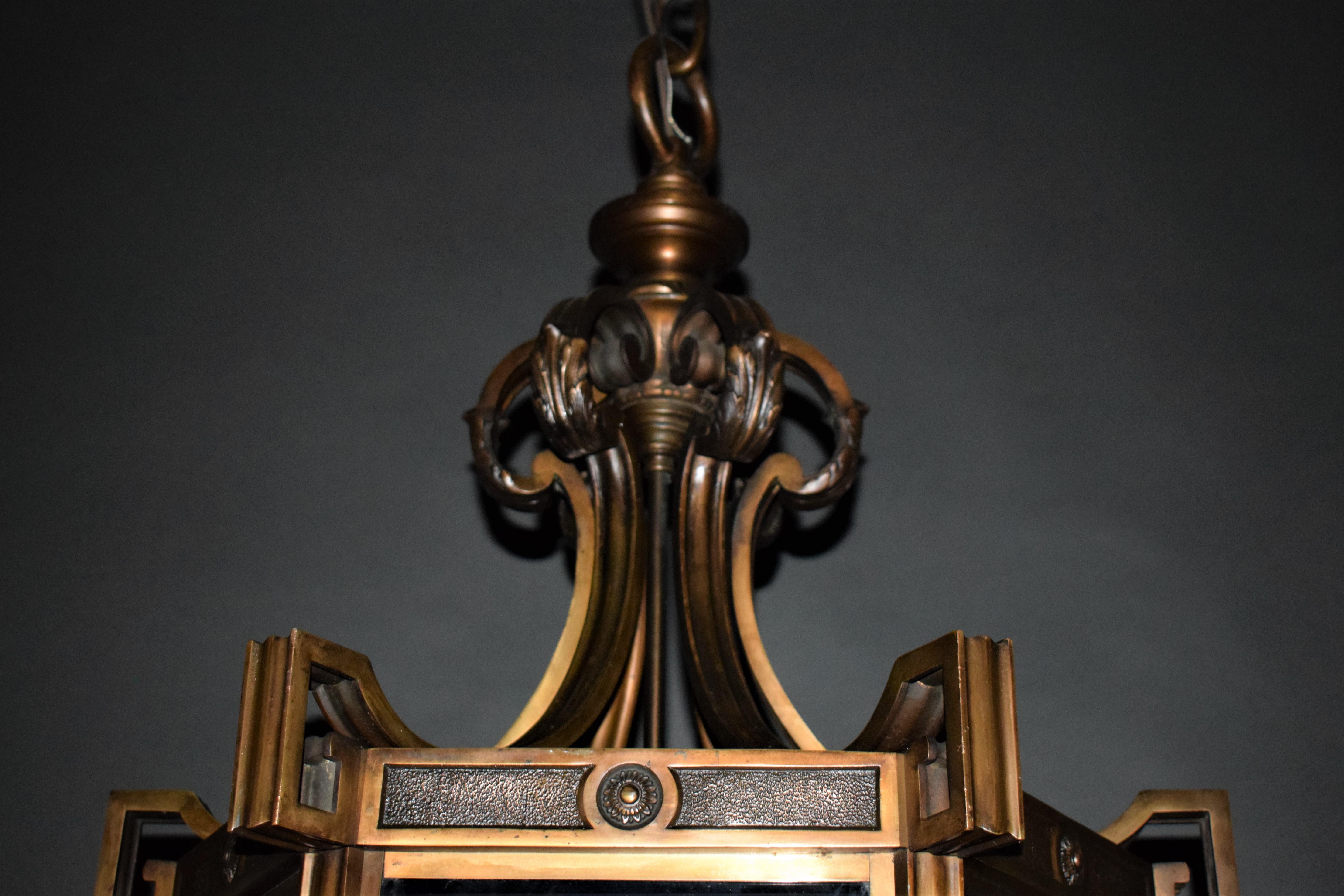 Impressive Bronze Lantern For Sale 2