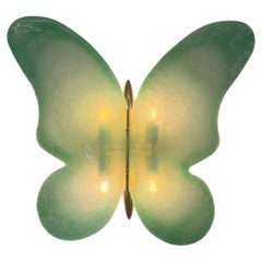 Impressive Butterfly Glass Sconce