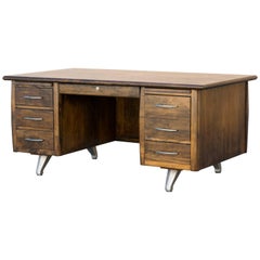 Impressive California Modern Walnut Desk