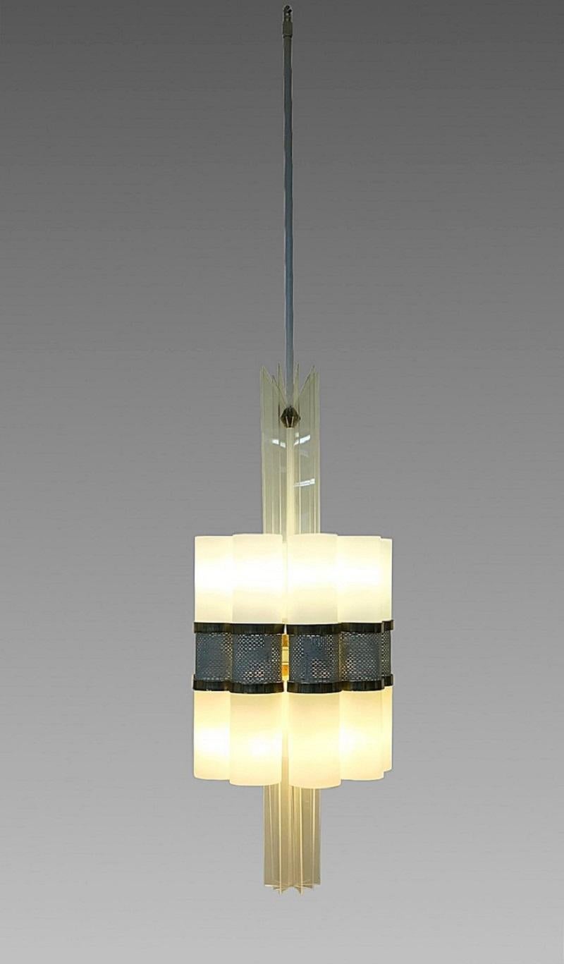  Impressive Ceiling Lamps Made in Germany In Fair Condition For Sale In Brussels, BE