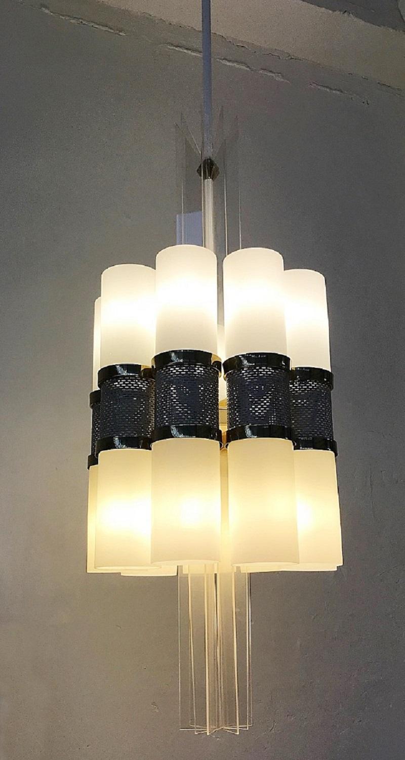 Late 20th Century  Impressive Ceiling Lamps Made in Germany For Sale