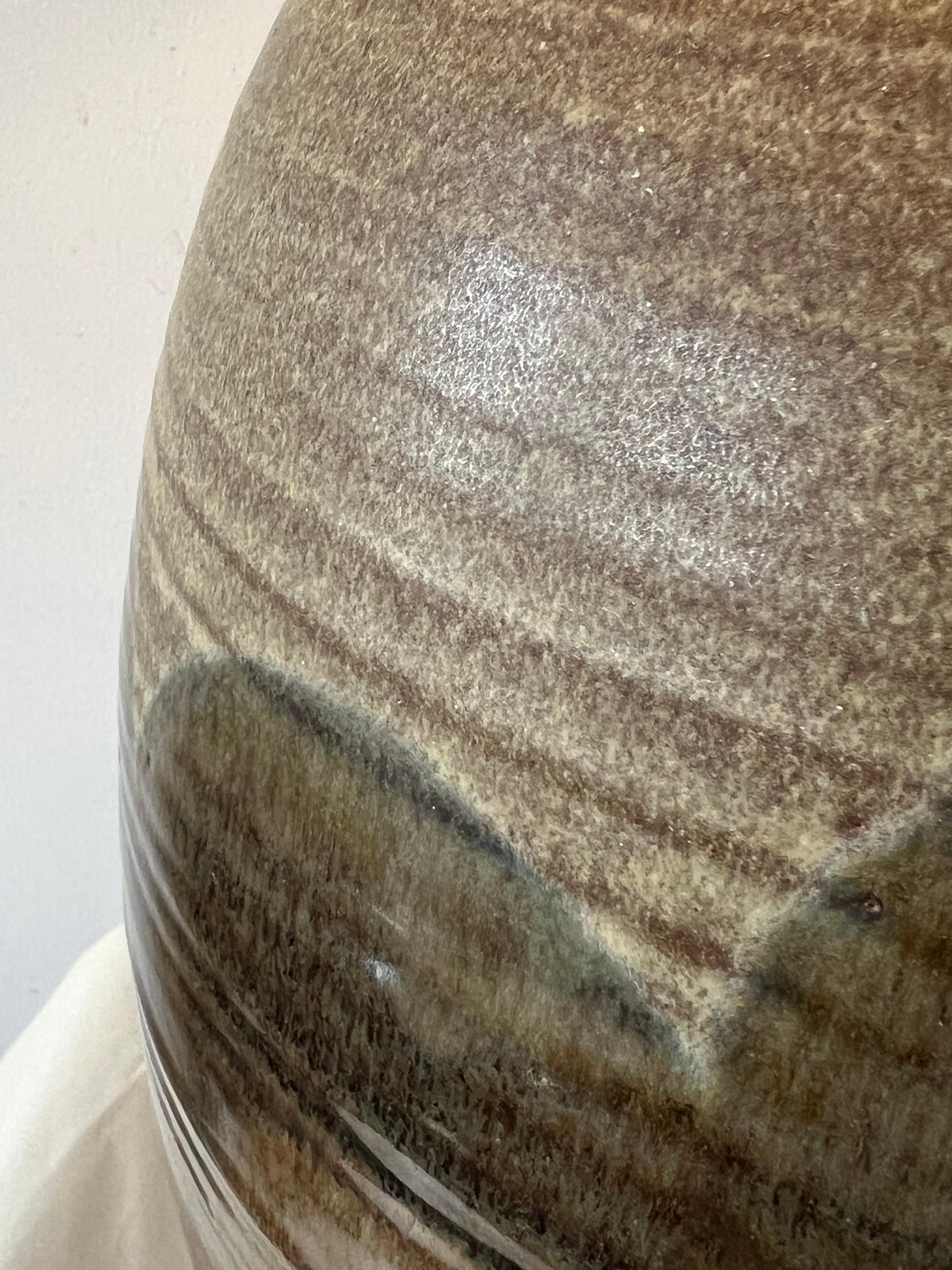 Impressive Ceramic Lamp By David Cressey ca' 1960's For Sale 2