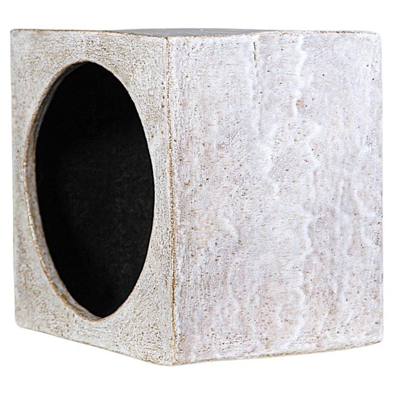 Impressive Ceramic Pot Holder by André Borderie France 1950
s For Sale